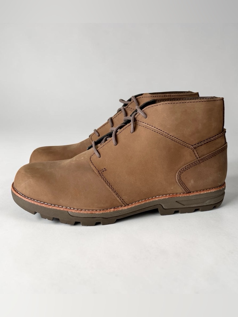 Red Wings Worx boots Zinc Chukka Soft-Toe leather boots NEW 10 slip resistant - Picture 3 of 13